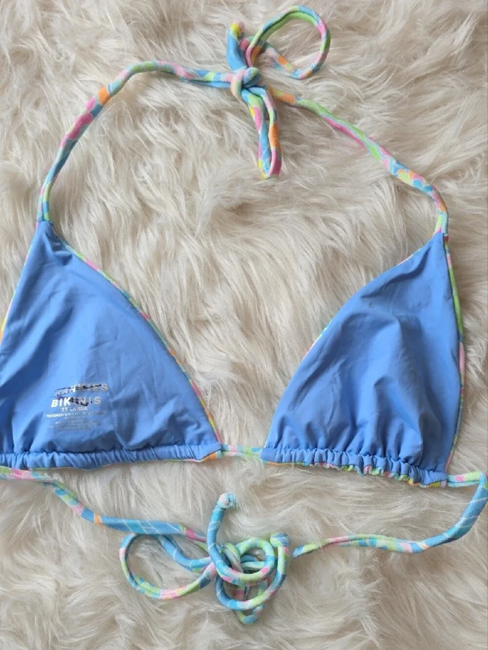 Frankie's Bikini Harlow Terry-Enzo Terry Bikini Top SIZE 2X